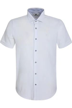 Gabbiano Overhemd Overhemd Met Structuur 335532 102 Ecru Mannen