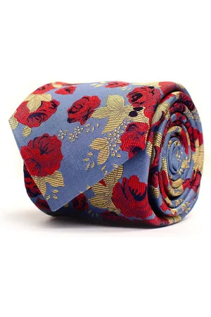 Tresanti | CAMPA I Silk tie with Roses |