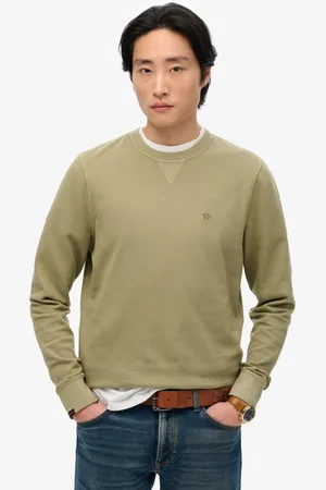Superdry Sweater Classic Essential Olijfgroen