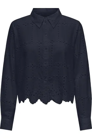JDY JOJO L/S ANGLAISE SHIRT WVN - Dames - Blouses