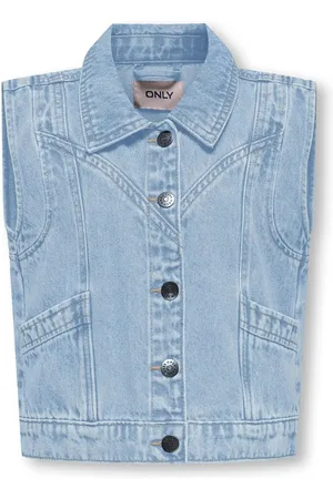 ONLY Kids zomer jeans gilet meisjes - licht denim - Kogkennedy