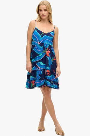 Superdry Mini Beach cami-jurk - Dames - Jurken