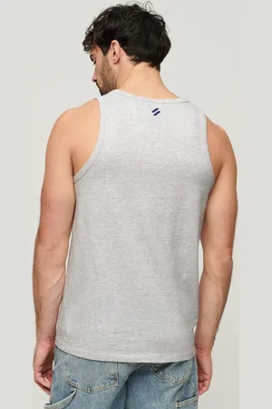 Superdry Sportswear Logo Relaxed Mouwloos T-shirt L Man