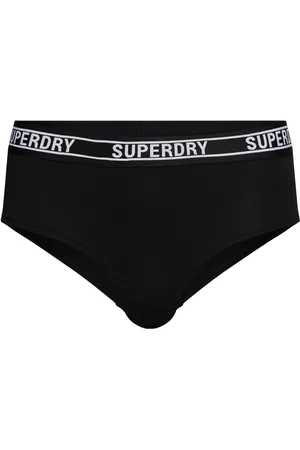 Superdry Multilogo hipster van biologisch katoen - Dames - Ondergoed