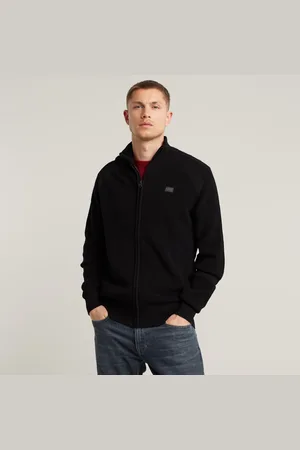 G-Star Detailed zip thru knit - Heren - Truien