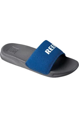 Reef Kids One Slide Jongens Slippers - /Blauw