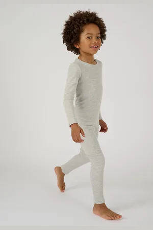 Damart Lang ondergoed Thermolactyl, fleece ribboorden - Kinderen - - 4 JAAR