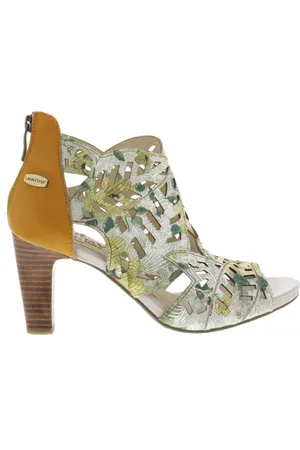 LAURA VITA Dames Enkellaars Albane 048 Citron