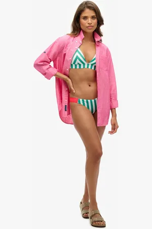 Superdry Cheeky Bikinibroekje Groen S Vrouw