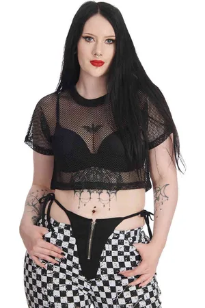 Banned Retro Drama Queen Crop top - XL