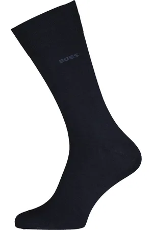 HUGO BOSS BOSS John uni (1-pack) - herensokken wol met katoen - donkerblauw