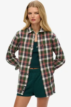 Superdry Vintage Check Overhemd Met Lange Mouwen Veelkleurig 2XL Man