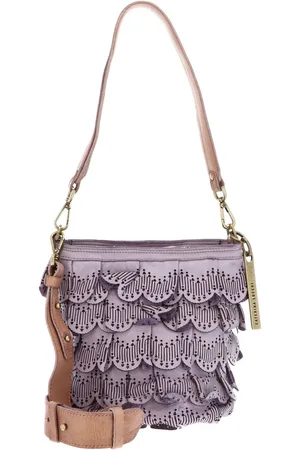 Caterina Lucchi Schoudertas Sorrento Asia Bucket Bag Paars