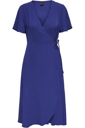 ONLY ONLCALI LIFE S/S MIDI WRAP DRESS WVN - Dames - Maxi jurken
