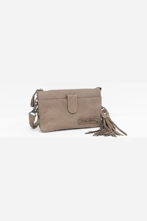 Bag2Bag Lederen Clutch Dames Dover Grey