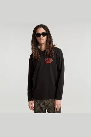 G-Star Big Crane T-shirt Met Lange Mouwen M Man