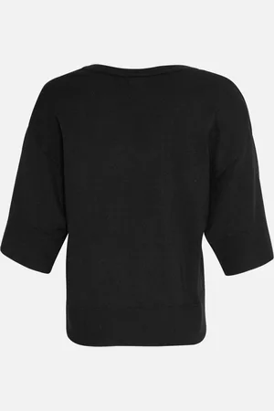 Moss Copenhagen MSCH Eslina Rachelle 2/4 V Pullover Black