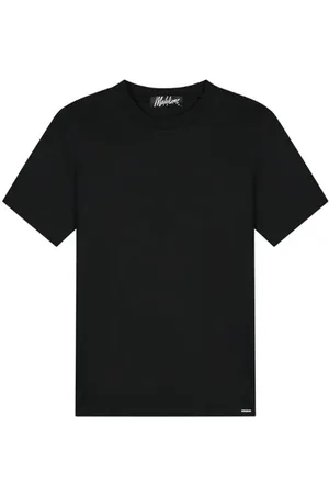 Malelions Men Mercerized T-Shirt Black
