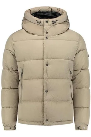 Malelions Men Arctic Puffer Jacket Taupe