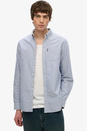Superdry Essentials Oxford Overhemd Met Lange Mouwen M Man