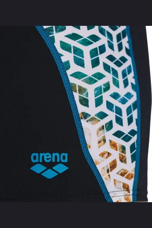 Arena M Planet Water Swim Short Black-White-Multi