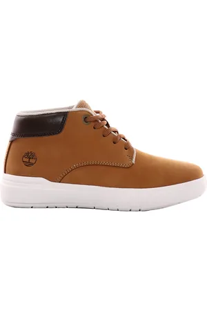 Timberland Seneca Bay Leather Junior Trainers Groen EU 40 Jongen