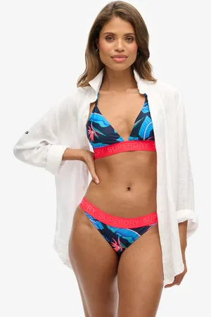 Superdry Logo Classic Bikini Broek Veelkleurig M Vrouw