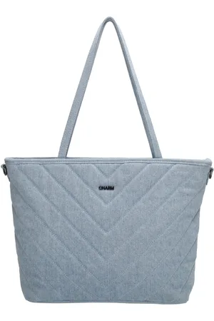 Charm London Hollywood Shopper - Schouderband - Spijkerstof - Praktisch - Stijlvol - Tote Bag
