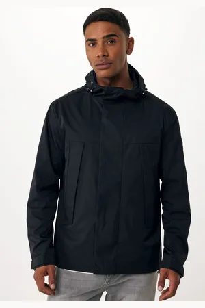 Mexx Technical Hooded Jacket Black Heren