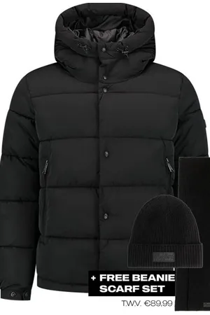 Malelions Men Arctic Puffer Jacket Black