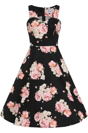 Dancing Days ENGLISH ROSE Flare jurk - L