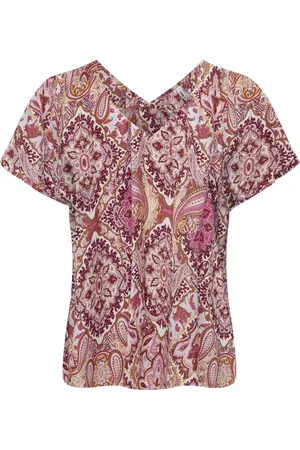 ONLY ONLNOVA LIFE VIS S/S EMMY TOP AOP - Meisjes - Blouses