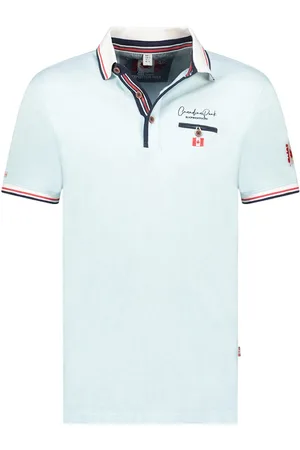 Canadian Peak Expedition Heren Polo Shirt Kblendeak Sky Blue - L