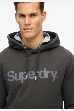 Superdry Core City hoodie met logo - Heren - Hoodies