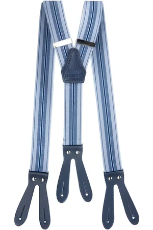 Pierre Mouton Bretel - Volwassenen - Millau met Leertjes - - 120cm - 35mm - M - L