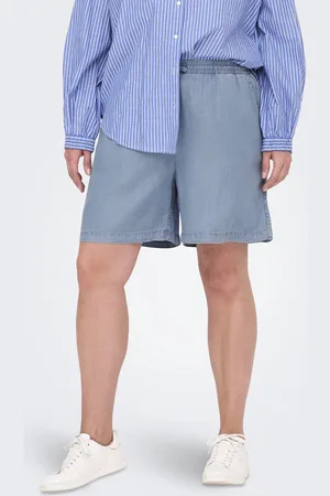 ONLY CARPEMA LIFE LYOCELL DNM SHORTS YOK - Dames - Bermuda shorts