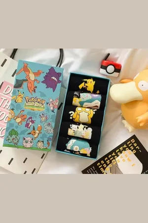 Pokemon Sokken - luxe geschenkset sokken - 5 paar sokken - - maat 36-40