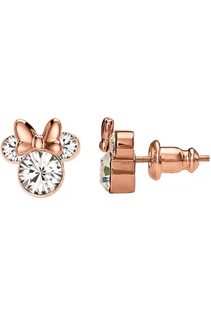 Gresham Minnie Pale Gold Plated Crystal Earrings & Necklace Set