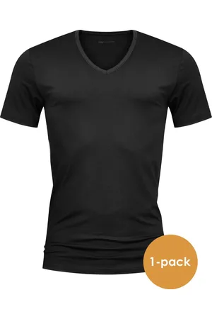 Mey V-Hals Shirt KM Dry Cotton 46007 - - L