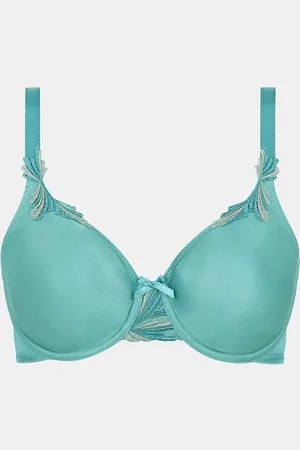 Chantelle Hedona Beugel BH - Blauw - Stevige kanten bh met goede ondersteuning - 85E
