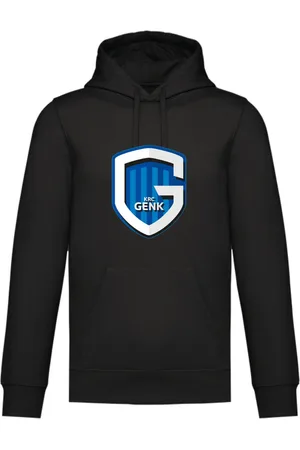 Kariban KRC GENK (logo voorkant) FORZA RACING (tekst achterkant) bedrukte hoodie maat xlarge