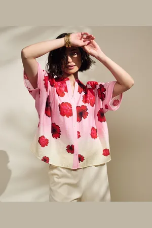 POM Amsterdam Blouse Flower Bouquet