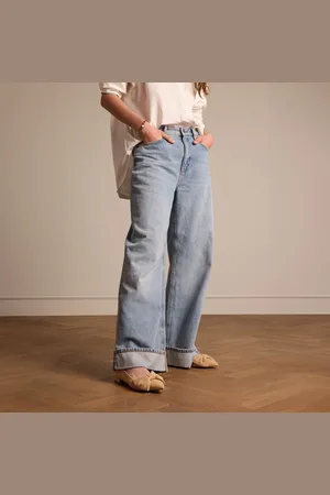 Manfield Dames - suède loafers met strik