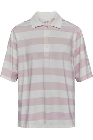 SisterS point Vivia-polo.ss - Dames Top - Cream/Barbie