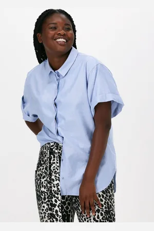 10 days Short Sleeve Shirt Blouses Dames -