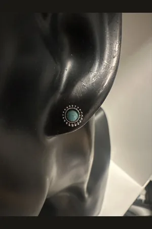 Things Blauwe oorknopjes |Moederdag | Vaderdag | Verjaardagscadeau| Cadeautje| Valentijnsdag| Kado | sieraden | oorbellen | oorsieraden