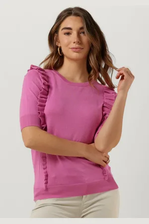Minus Vesia Knit T-shirt Tops & T-shirts Dames - Shirt -
