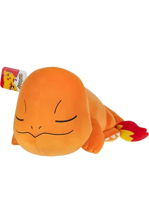 Merkloos 45 cm slapende pluche - Glumanda Pokémon officiële merch
