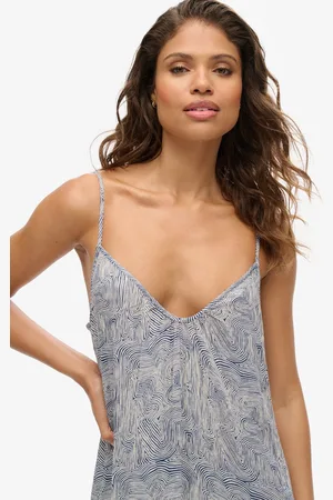 Superdry Lange cami-jurk - Dames - Jurken