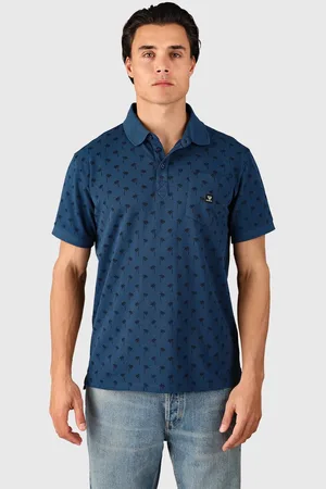 Brunotti Addax-AO Heren Polo Nachtblauw - XXL